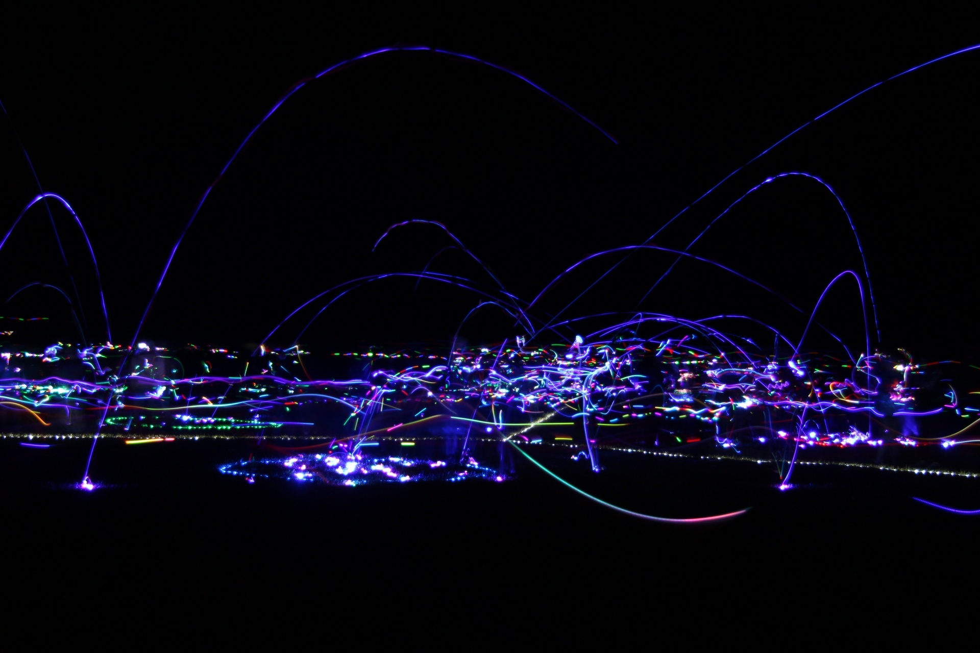 Light Painting Night Time Game