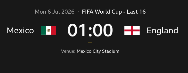 FIFA World Cup - Last 16