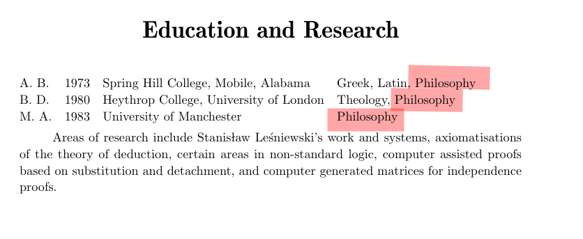 Philosophy