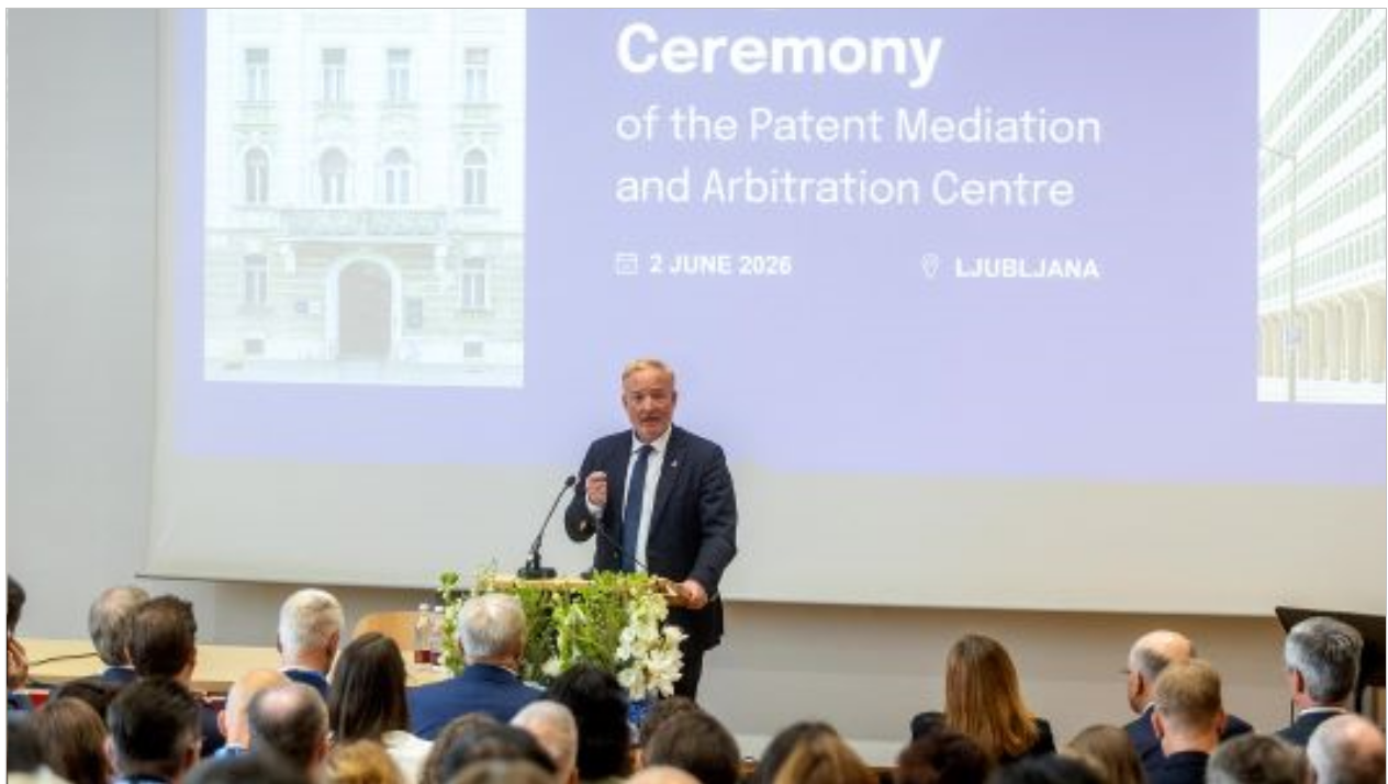 Campinos addressing the UPC love-in in Ljubljana on 2nd June 2026