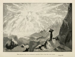 The Blazing Sky was Literally Raining Fire Over Sea and Land