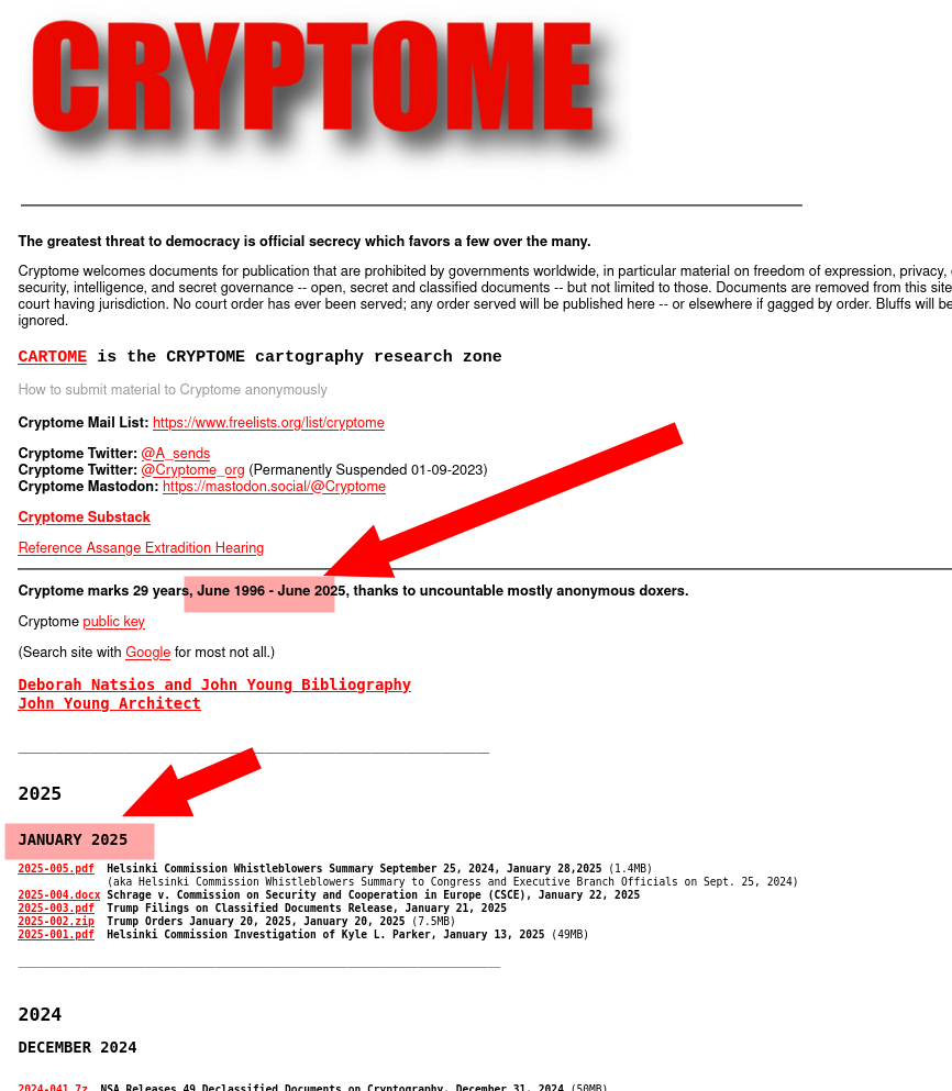 CRYPTOME