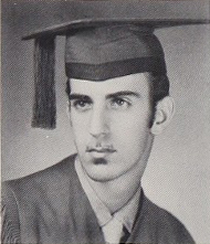 Zappa senior yearbook photo, 1958