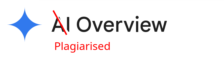 Plagiarised AI Overview