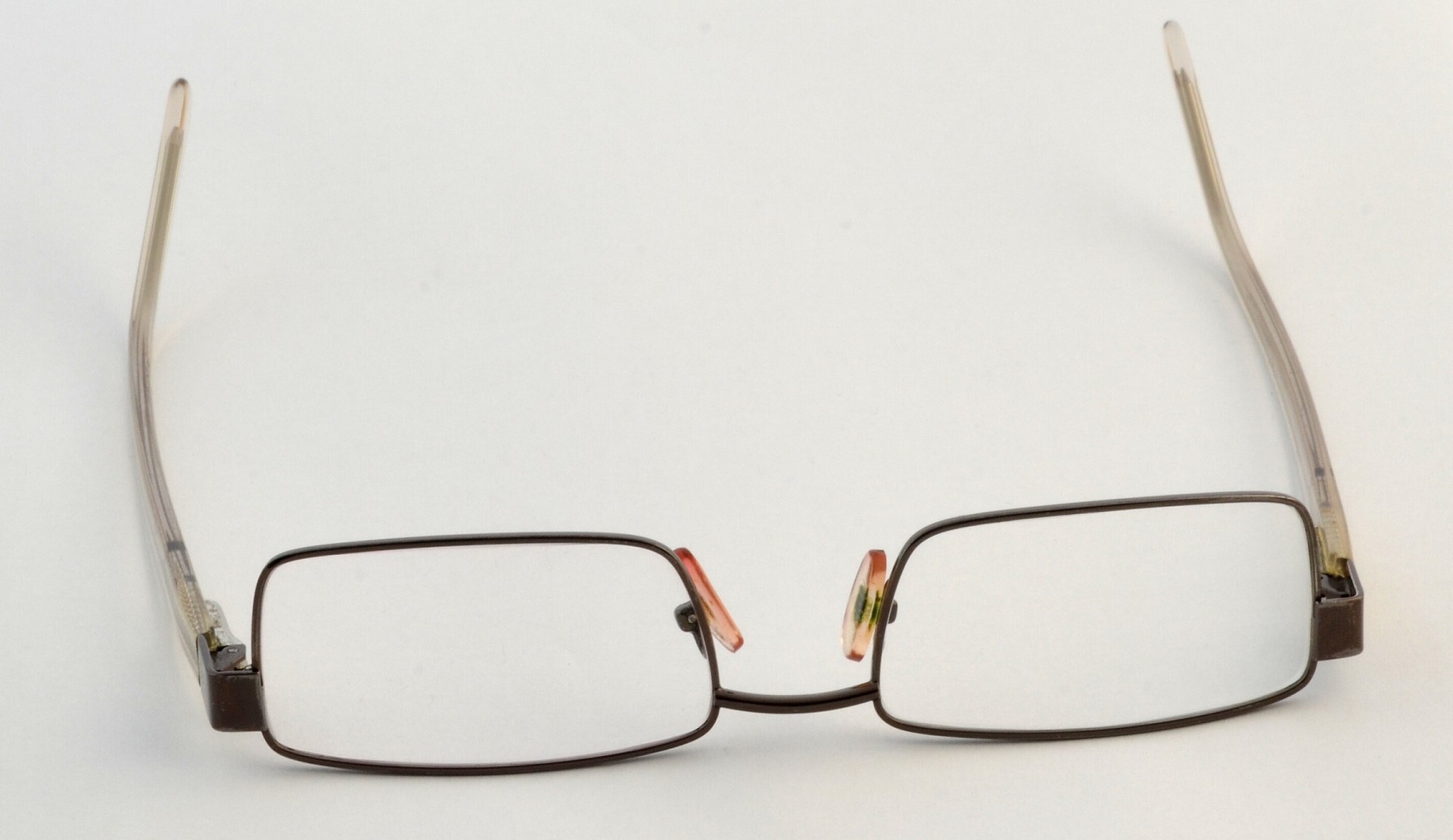 Unfolded prescription glasses