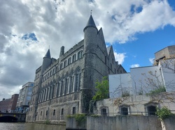 The Castle of the Counts is a medieval fortress in the city centre with charming corridors, narrow tower stairs, high rooms, and real battlements.