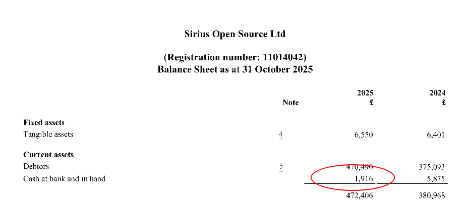 Broke Sirius