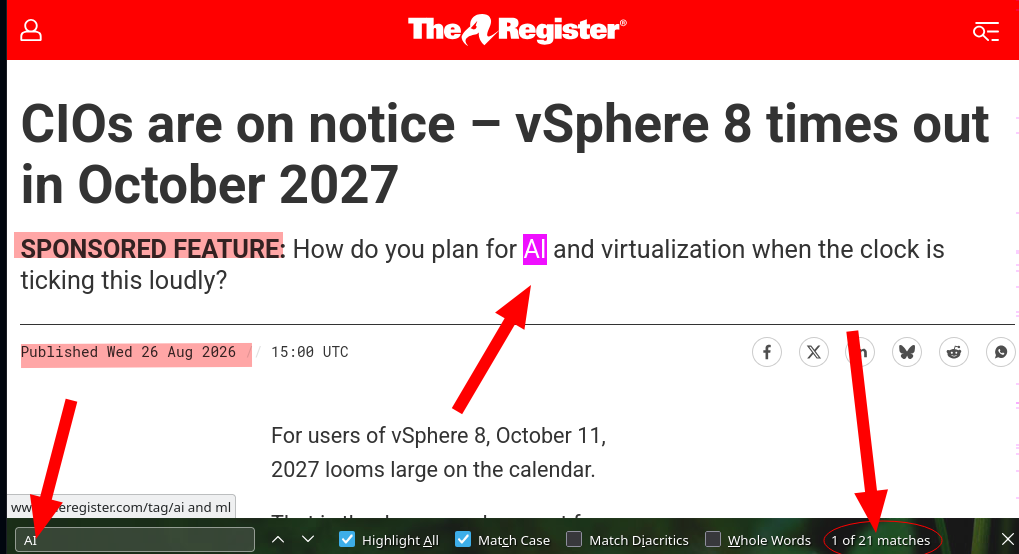 CIOs are on notice – vSphere 8 times out in October 2027