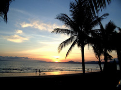 Sunset On The Beach