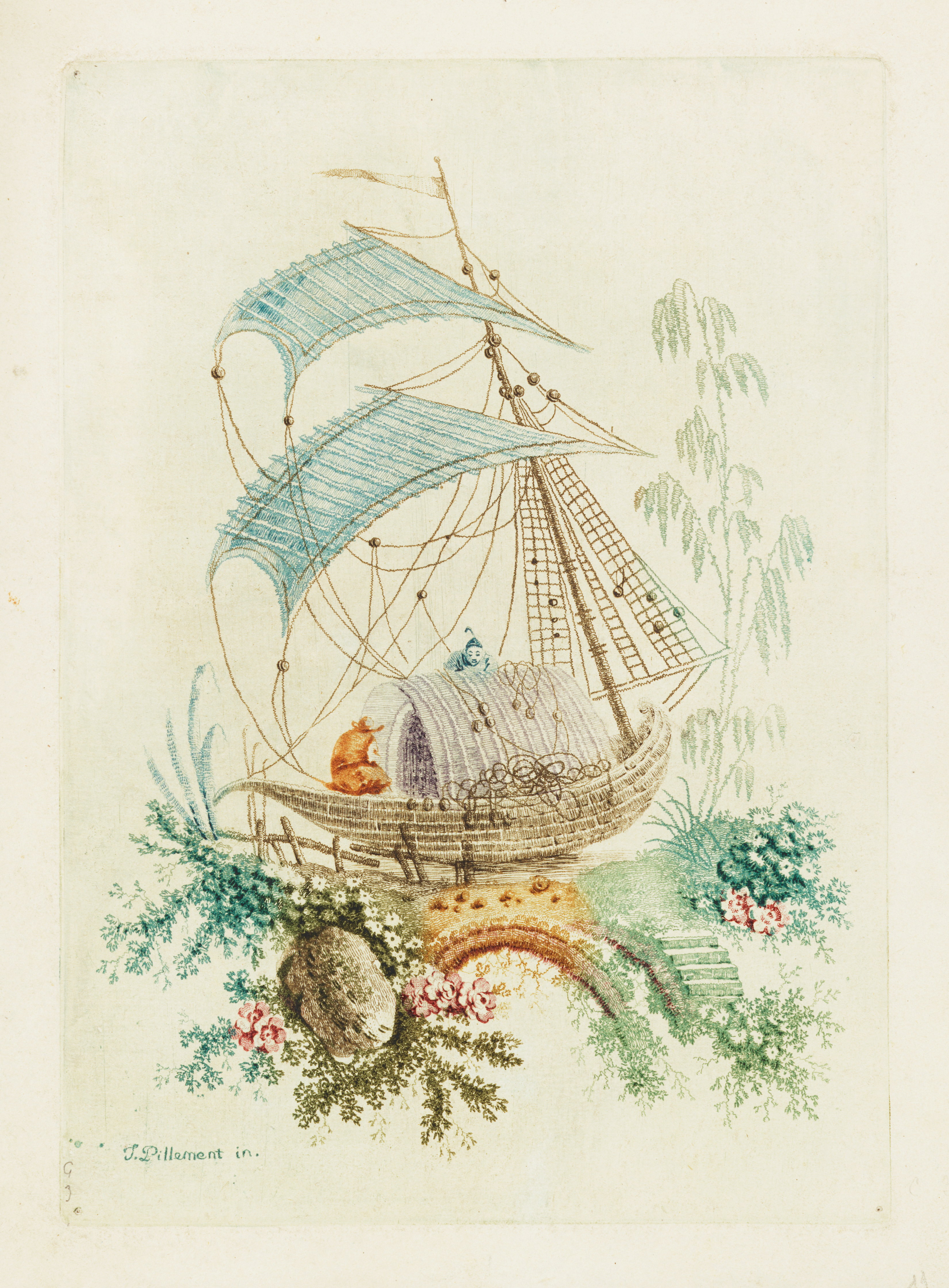 Anne Allen, Jean-Baptiste Pillement