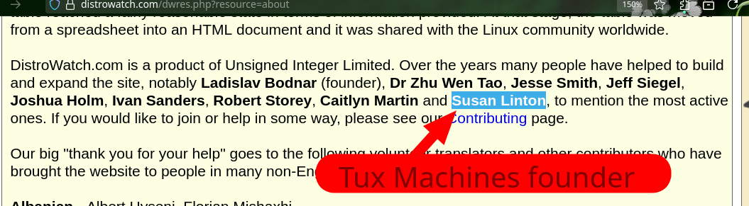 Tux Machines founder