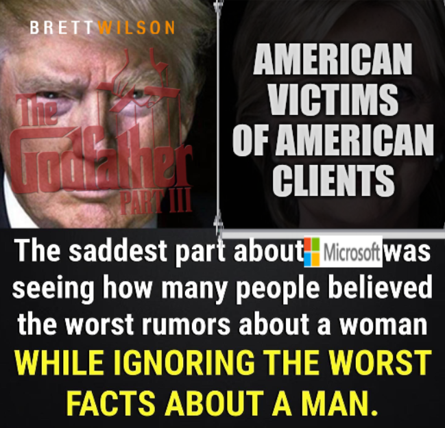 American Victims of American Clients