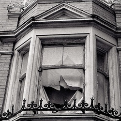 Broken Apartment Window