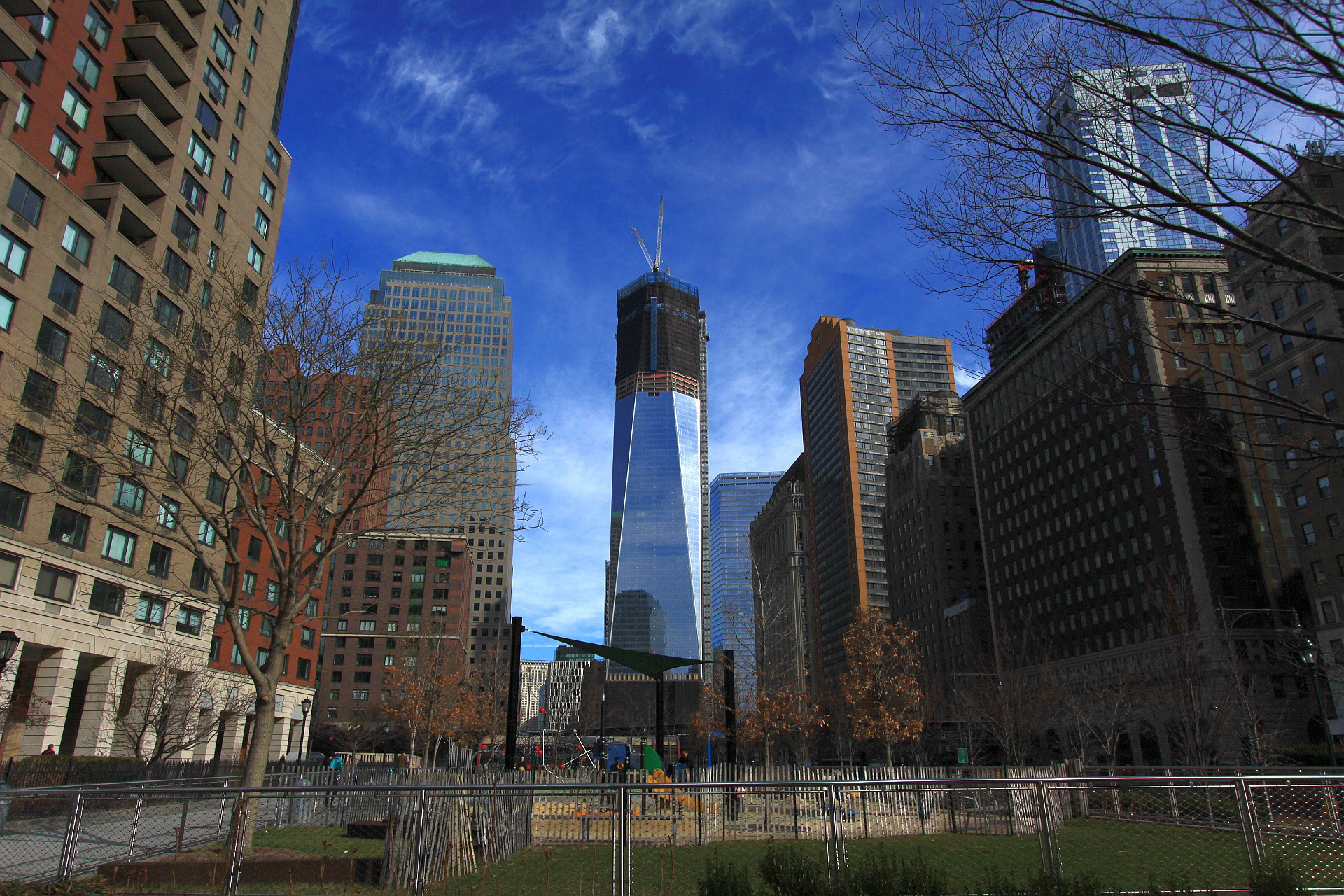 Construction on Ground Zero