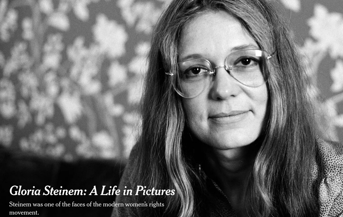 Gloria Steinem: A Life in Pictures