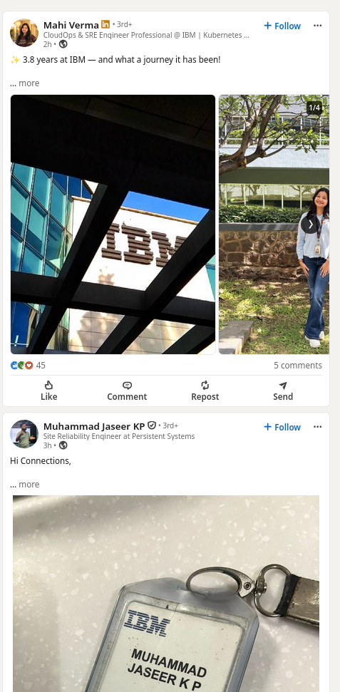 3.8 years at IBM — and what a journey it has been!