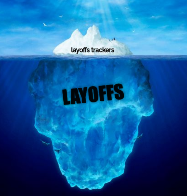 [Iceberg layoffs trackers and layoffs