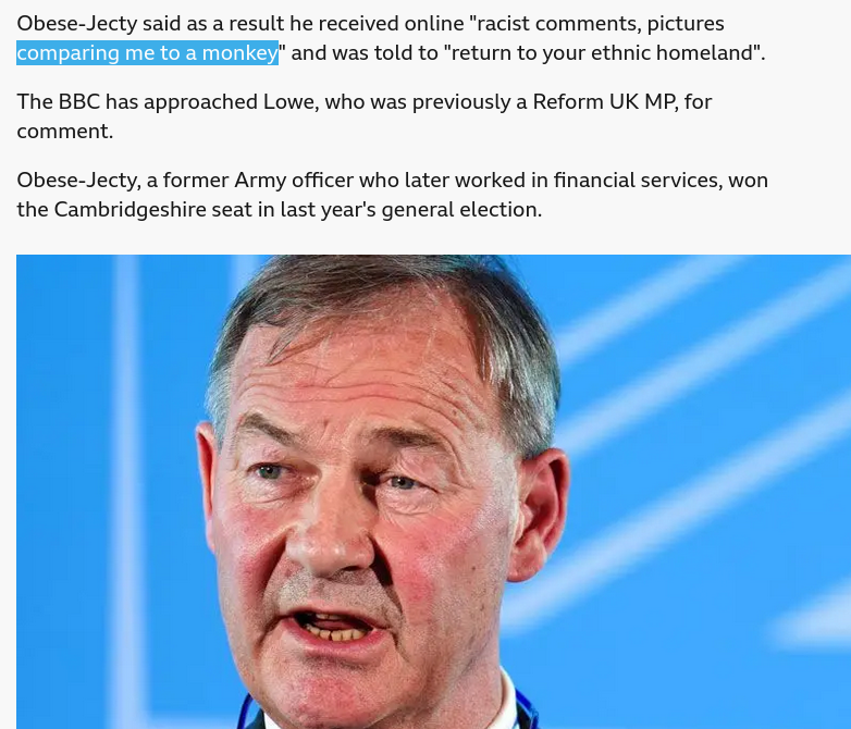 MP inundated with racist abuse after online post