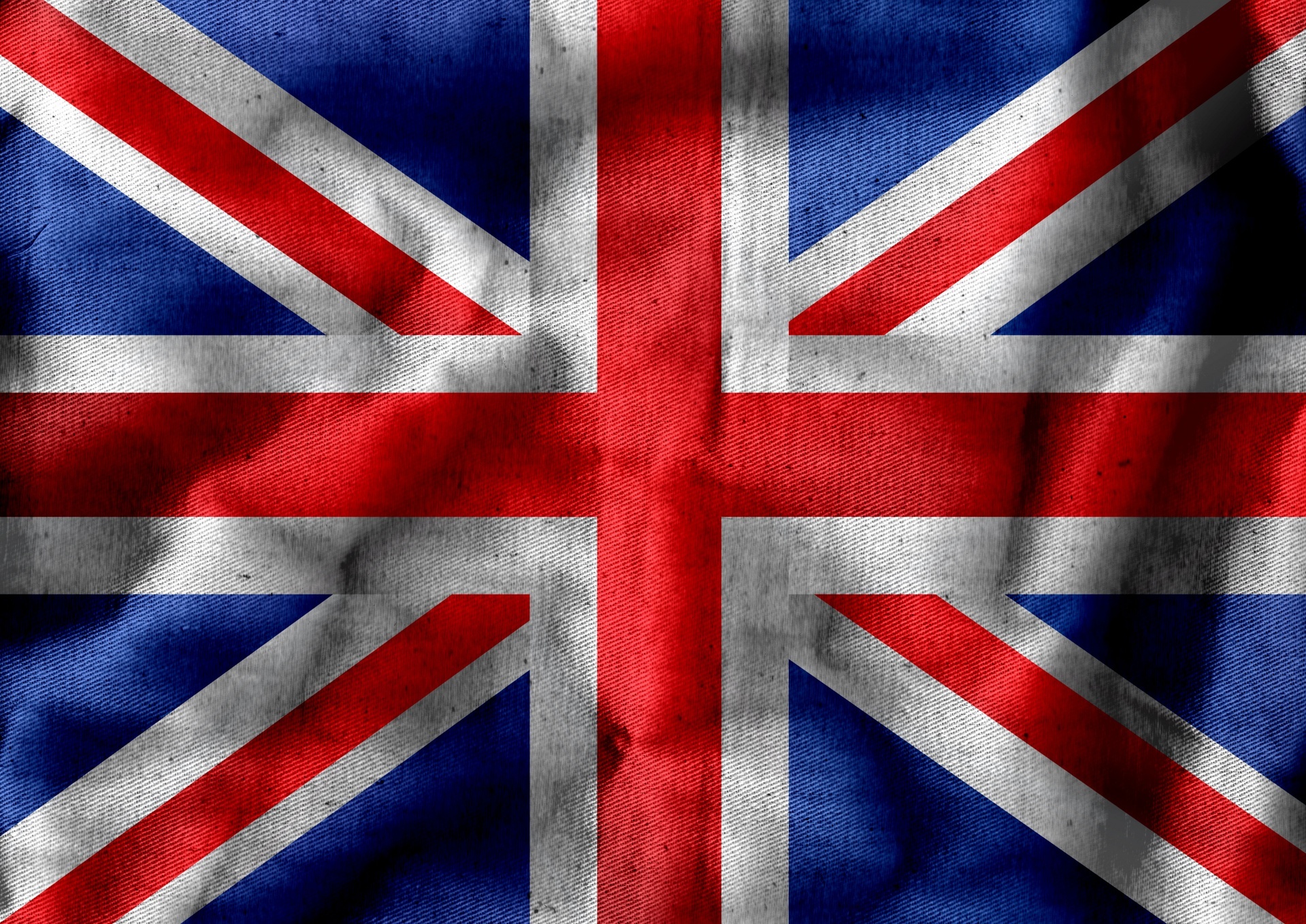 National flag of UK, the United Kingdom