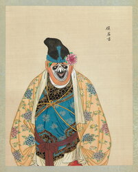 Hou Junji, the Tang dynasty general, in The Jia Family Pavilion