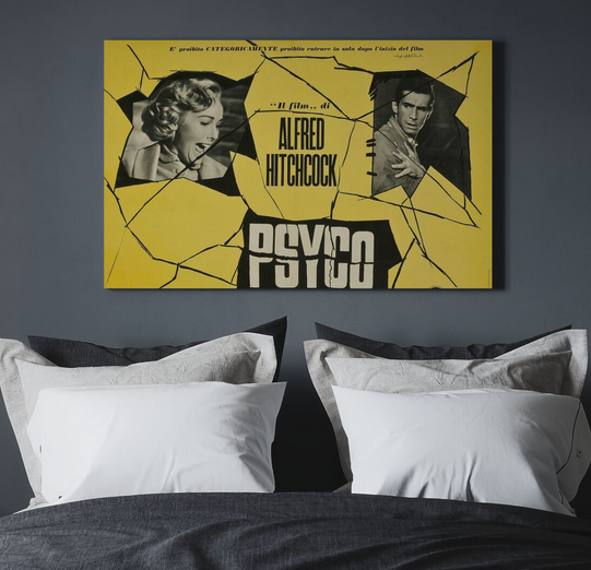 Psycho – remarkable print on canvas– Photowall