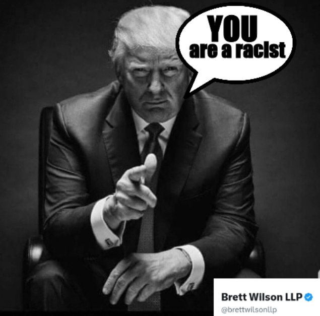 You are a racist