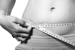 Slim belly and measure tape