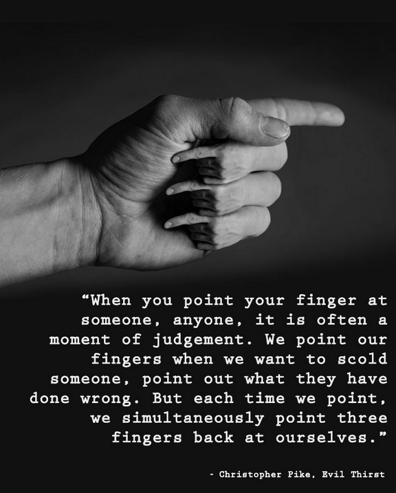 His fingers...