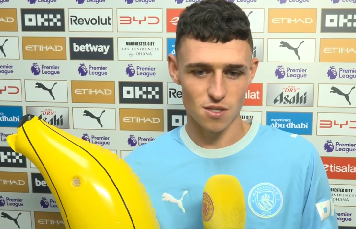 Foden: I've been thinking about this moment!