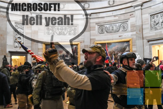 Microsoft! Hell yeah!