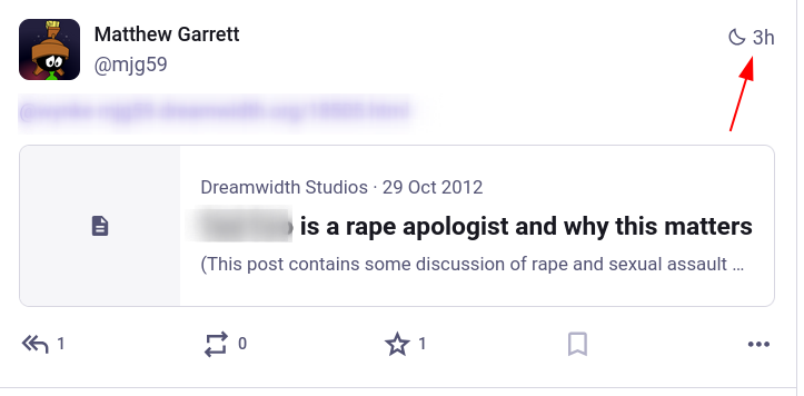 not so much hearsay as defamation