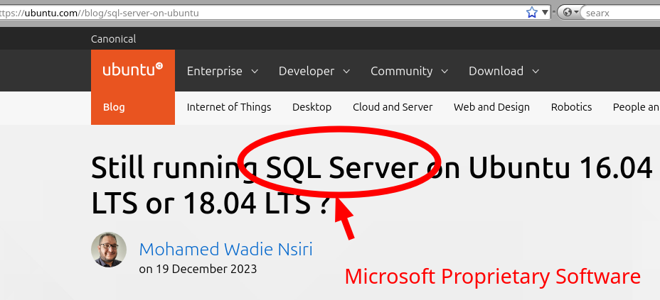 Still running SQL Server on Ubuntu 16.04 LTS or 18.04 LTS? Microsoft Proprietary Software