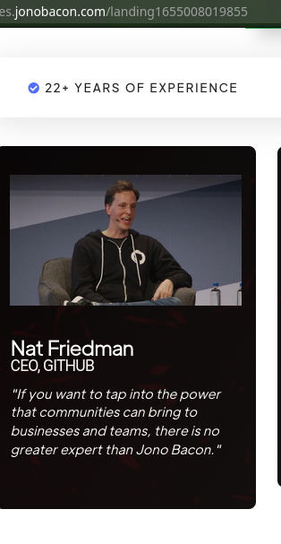  Nat Friedman, CEO, GITHUB