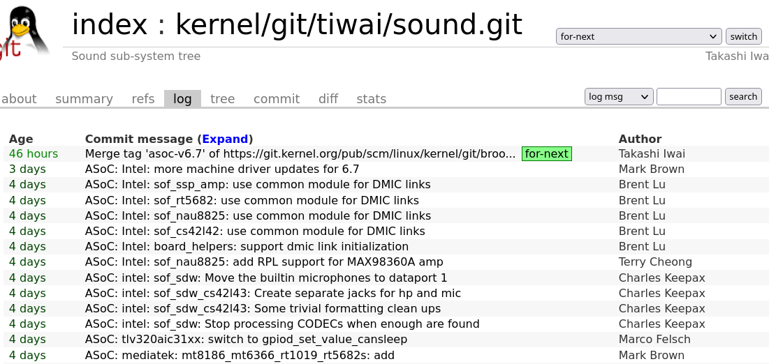kernel/git/tiwai/sound.git