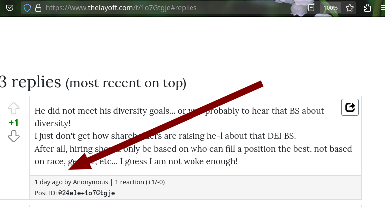 He did not meet his diversity goals... or was probably to hear that BS about diversity! I just don't get how shareholders are raising he-l about that DEI BS. After all, hiring should only be based on who can fill a position the best, not based on race, gender, etc... I guess I am not woke enough! 