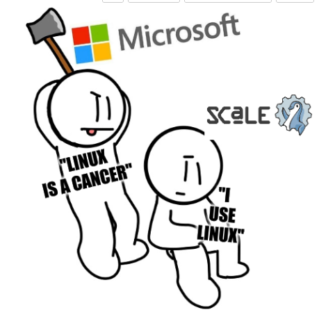 Microsoft: 'Linux is a cancer'; 'I use Linux'
