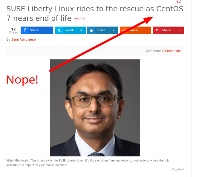 Nope! SUSE Liberty Linux rides to the rescue as CentOS 7 nears end of life Featured