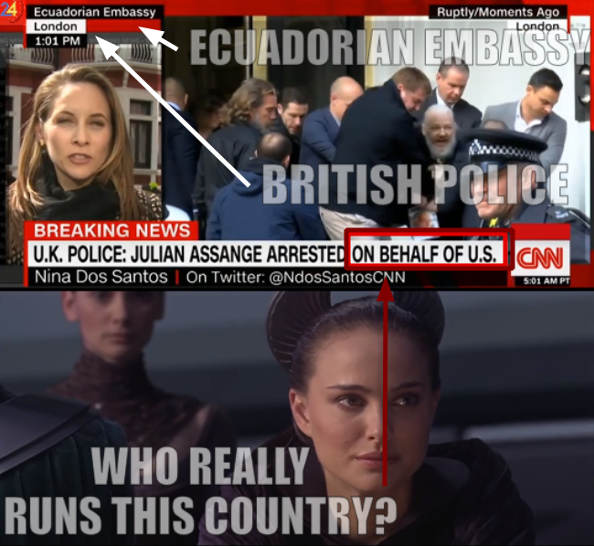 Julian Assange arrest: Ecuadorian embassy, British police; Who really runs this country?