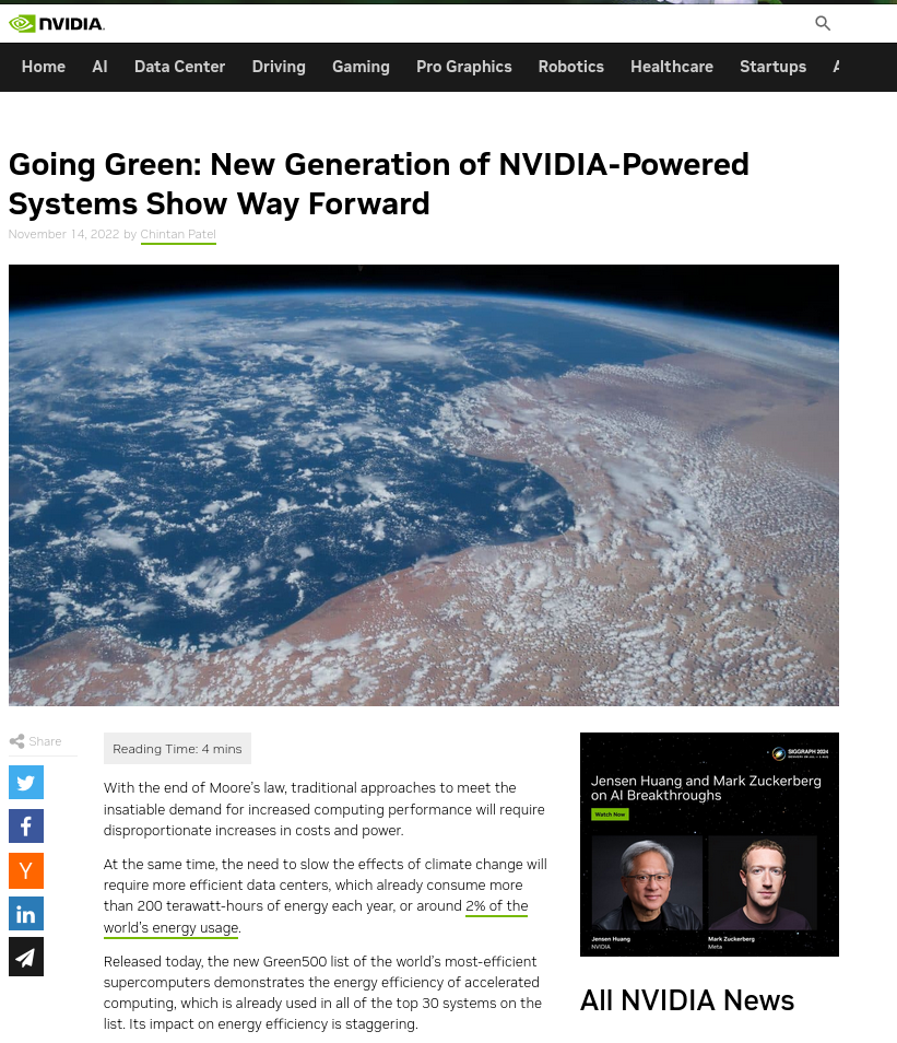 Going Green: New Generation of NVIDIA-Powered Systems Show Way Forward