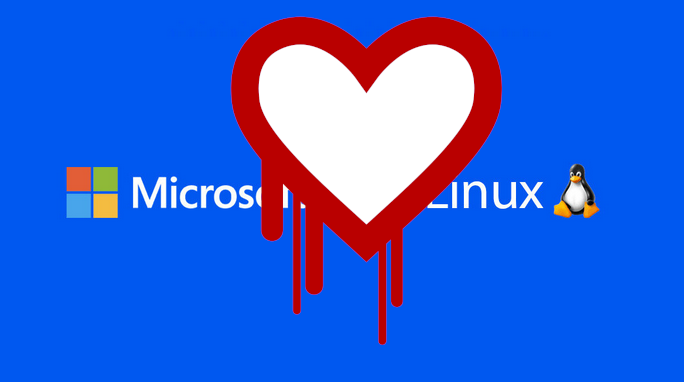 Microsoft HEARTbleeds Linux