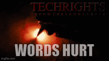 Words hurt, but they're not illegal