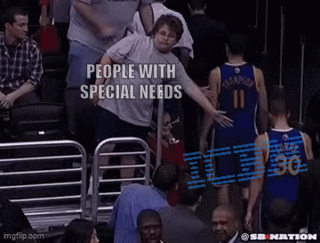 Backup meme: IBM and people with special needs