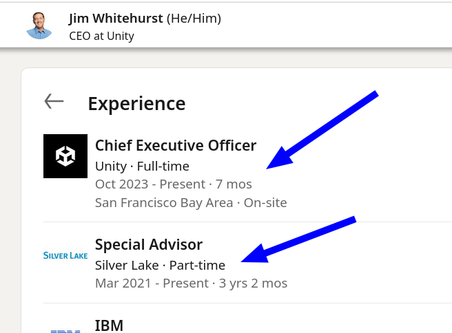 Jim Whitehurst (He/Him) CEO at Unity