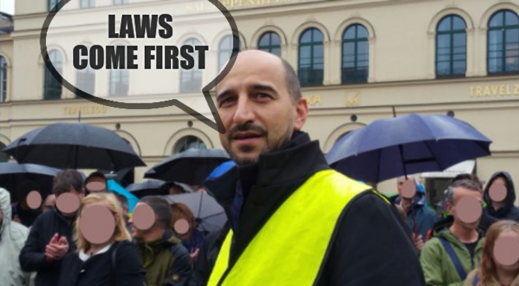 Ion Brumme's 'laws come first'