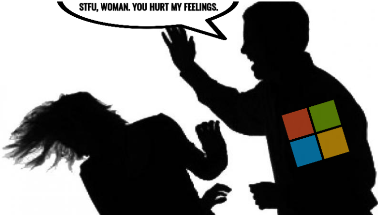 STFU, woman. You hurt my feelings.
