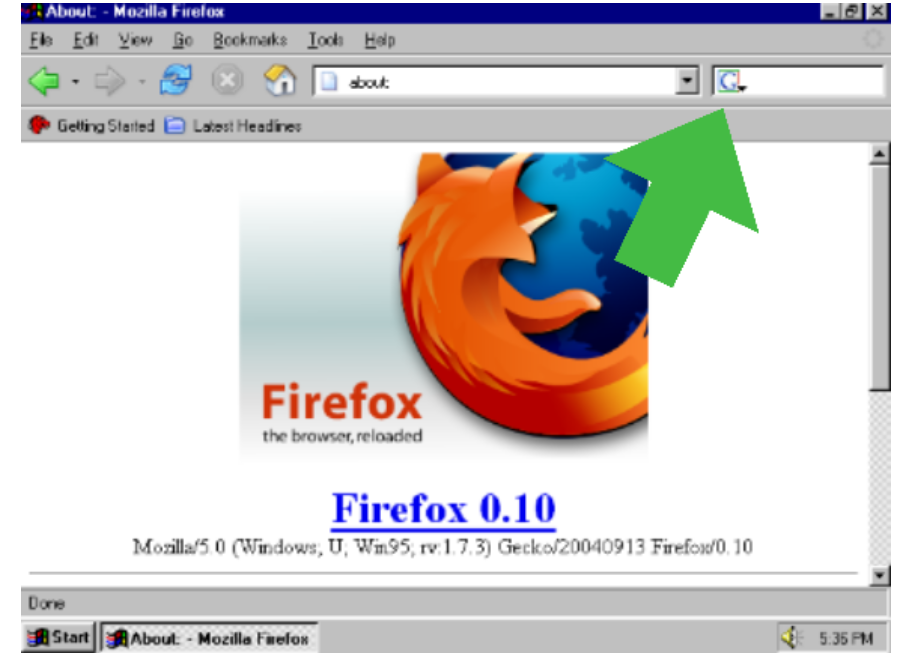 Firefox in Windows