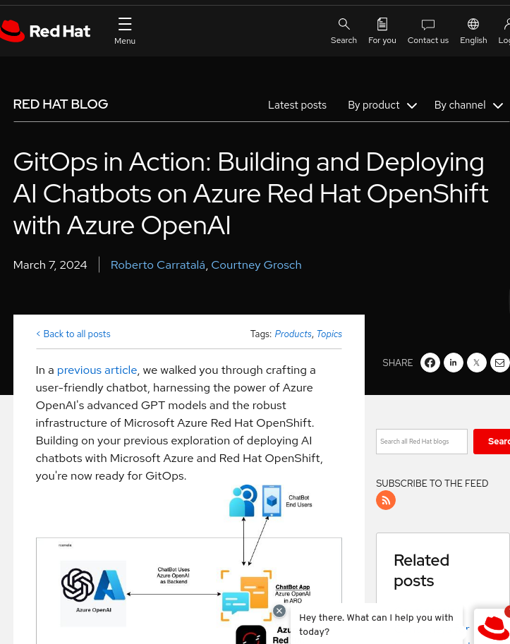 GitOps in Action: Building and Deploying AI Chatbots on Azure Red Hat OpenShift with Azure OpenAI