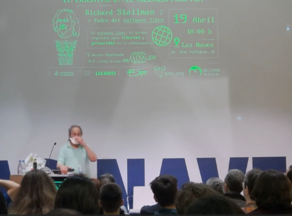València Innovation Capital video of Richard Stallman