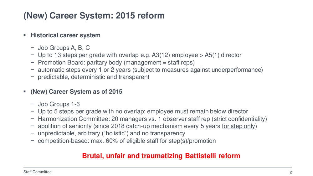 EPO Slide on Career Judgments