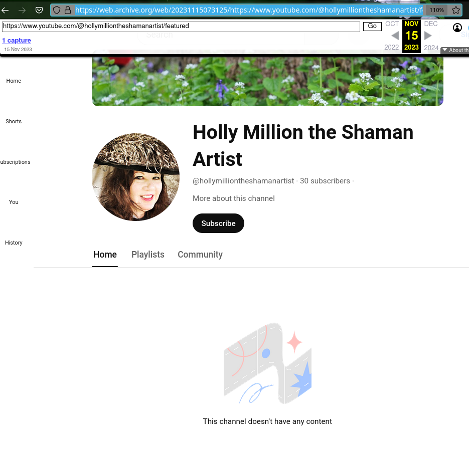 Holly Million the Shaman Artist